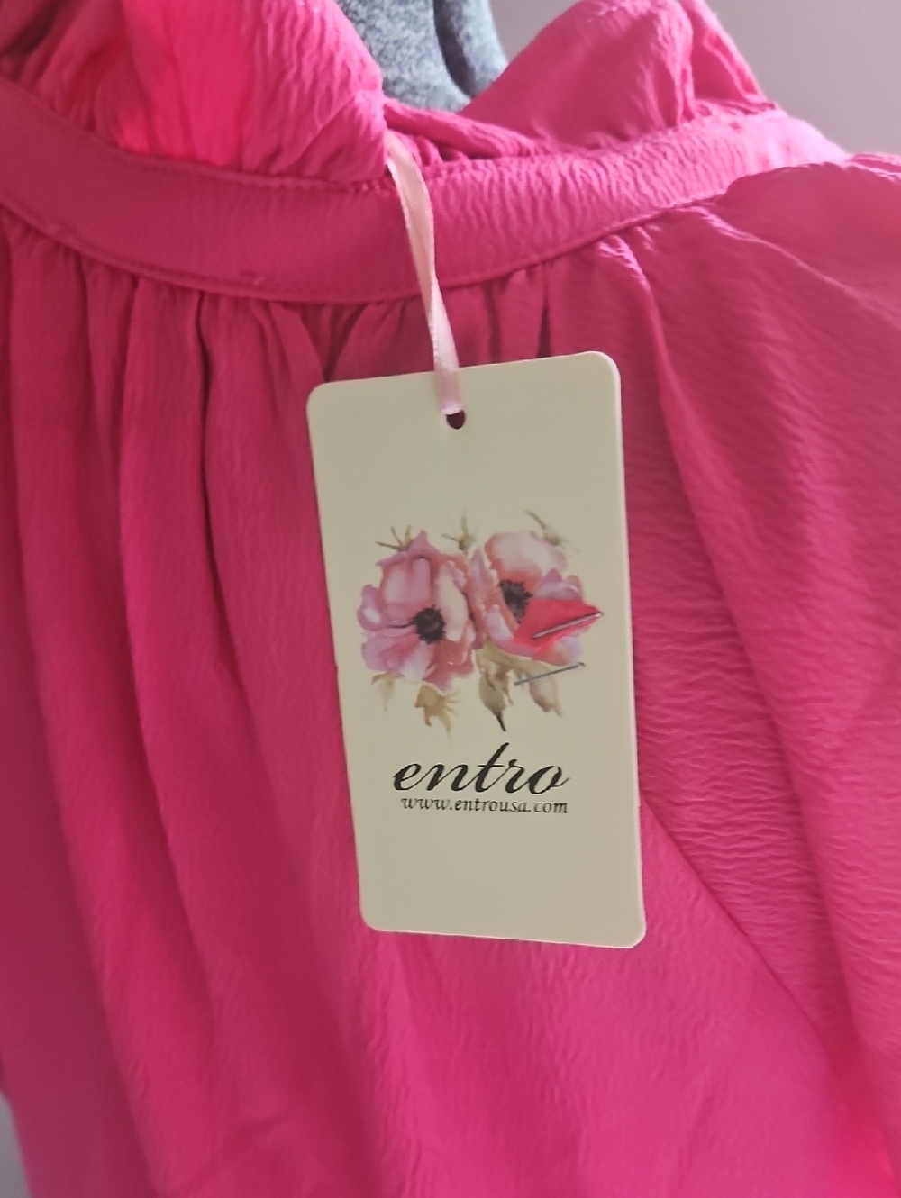 Entro Ruffle Tiered Midi Dress With Pockets - Picture 7 of 9
